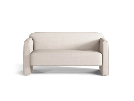 Sofa, "Abby", 2 Seats, 140x80x69, Beige