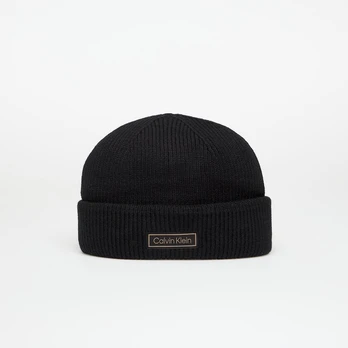 Calvin Klein Patch Chunky Rib Doc Hat Black (LV04D8058G UB1 Kitos kepurės)