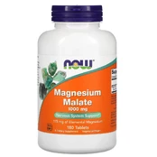 NOW Magnesium Malate 180 tabl. (magnio malatas) kaina