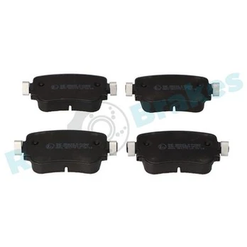 Stabdžių trinkelių rinkinys, diskinis stabdys RAP BRAKES R-P0868