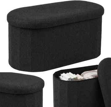 Relaxdays Teddy audinio suoliukas su daiktadėže