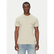 Billabong Marškinėliai EBYZT00175 Smėlio Regular Fit