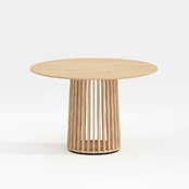 Dining table MILANI D120xH75cm, oak kaina