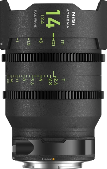 NiSi E-Mount 14mm T2.4 Athena Prime