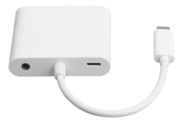 Adapteris DELTACO USB-C - HDM I / VGA+audio, baltas / USBC-HDMI16