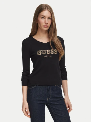 Guess Megztinis W6BR55 Z1456 Juoda Regular Fit