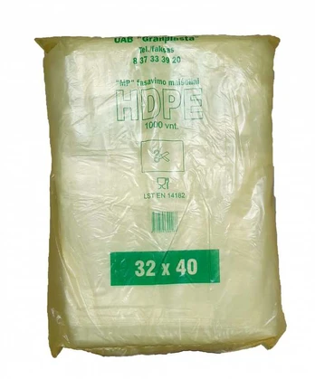 MAIŠELIAI HDPE 32*40 1000 vnt