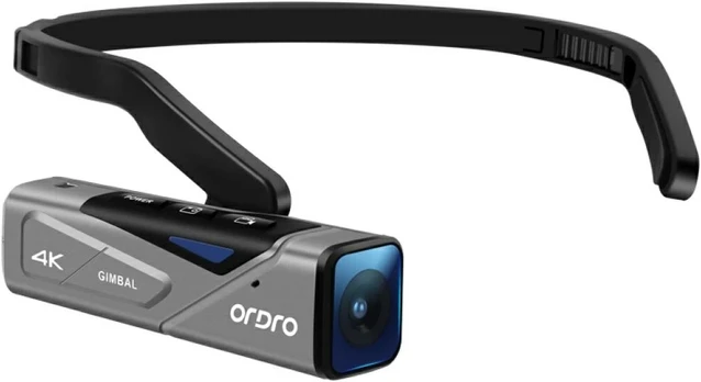 ORDRO EP7 FPV Head Wearable 4K 60fps camera pilka