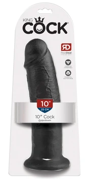 Dildo KING COCK 10 25 cm kaina