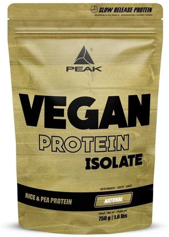 Peak Vegan Protein Isolate 750 g. (Banana skonis)