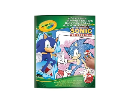 CRAYOLA kūrybinis rinkinys Sonic, 04-0898G