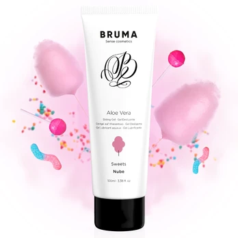 Lubrikantas BRUMA ALOE VERA SWEETS NUBE 100 ml