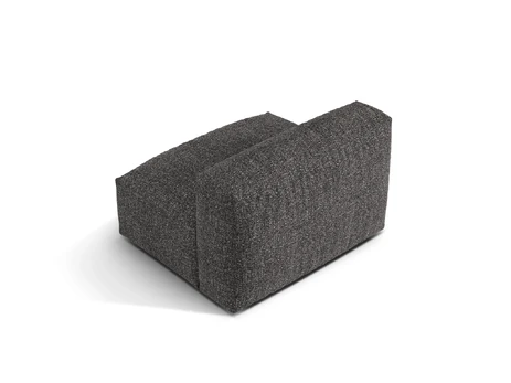 Boucle Modul Armless, "Martina", 1 Seat, 106x90x75, Anthracite