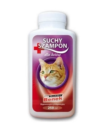 BENEK Regeneruojantis sausas šampūnas kailio priežiūrai 250 ml