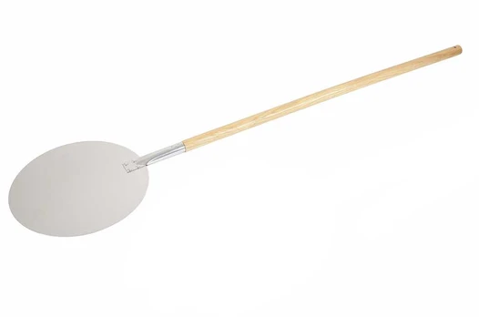 Pizza peel, 132 cm long, diameter 35 cm, round