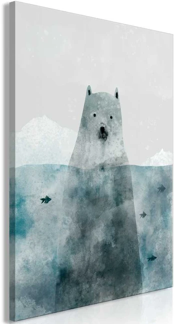 Artgeist Paveikslas - Polar Bear (1 Part) Vertical