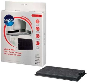 Whirlpool 484000008675, Cooker hood filter, Juodas, 1 pc(s)