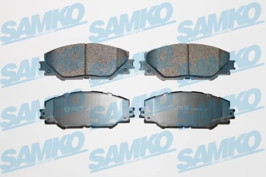 Stabdžių trinkelių rinkinys, diskinis stabdys SAMKO 5SP1282