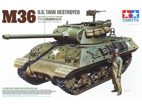Tamiya - U.S. Tank Destroyer M36, 35390