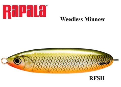 Žolinė blizgė Rapala Weedless Minnow RFSH 32 g