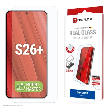 Samsung Galaxy S26+ Real Screen Glass MM By Displex Transparent