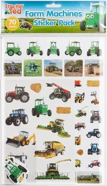 Tractor Ted Sticker Pack