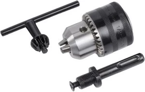 Gręžtuvo griebtuvas 1/2" su rakto + SDS