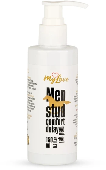 MyLove Men stud comfort delay-med gel 150ml