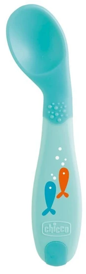 Šaukštelis Chicco 16100.20, 8 mėn., silikonas