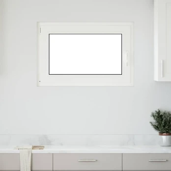 Požeminio lango RISOR Baltas 90 x 50 cm PVC ir stiklas