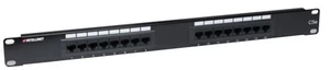 Komutacinė panelė Intellinet Patch Panel UTP CAT 5e RJ45 x 16 Black