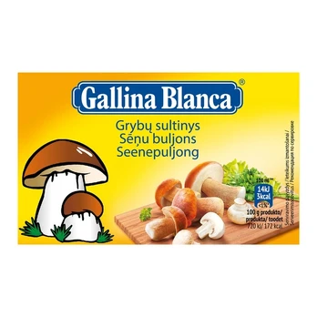 Grybų sultinys GALLINA BLANCA, 80 g