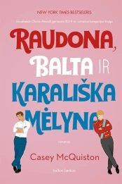 Raudona, balta ir karališka mėlyna kaina