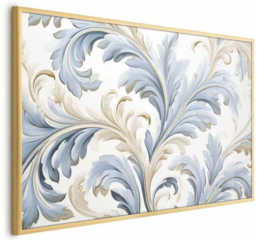 Artgeist Plakatas - Baroque Vines in Light Colors