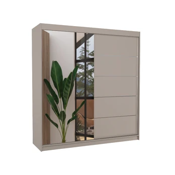 Sliding wardrobe with mirror OLIVER 200