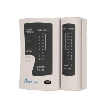 Extralink LAN kabelio testeris RJ45 RJ11