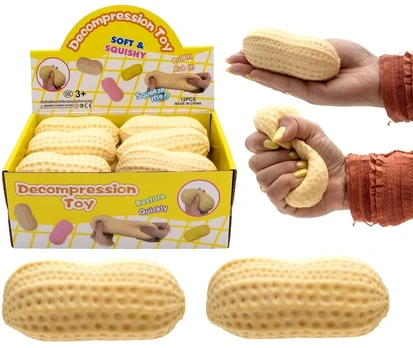 Squishy žaislas Riešutas 10 cm