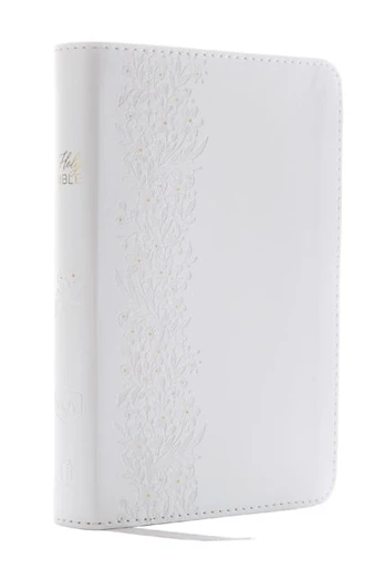 NKJV, Bride's Bible, Leathersoft, White, Red Letter, Comfort Print