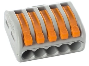 Laidų jungė Chs, 400 V, oranžinė/pilka, 5 vnt.