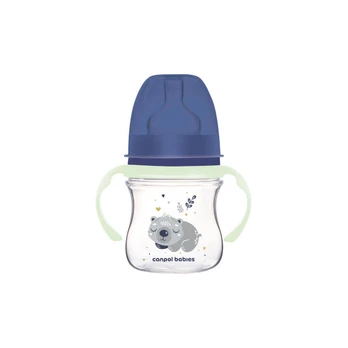 CANPOL BABIES Anti-colic buteliukas 120 ml EasyStart Sleepy Koala, 35/236_blu