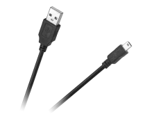 USB ir mini USB kabelis 1,8 m "Cabletech Eco-Line kaina