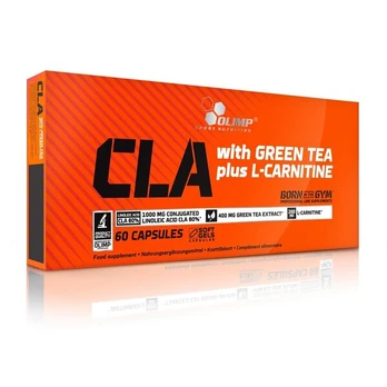 Olimp CLA & Green Tea + L-Carnitine, 60 kapsulių