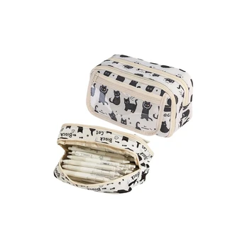Lean Pieštukas Case School Kit Juodas Cats Baltas 21cm