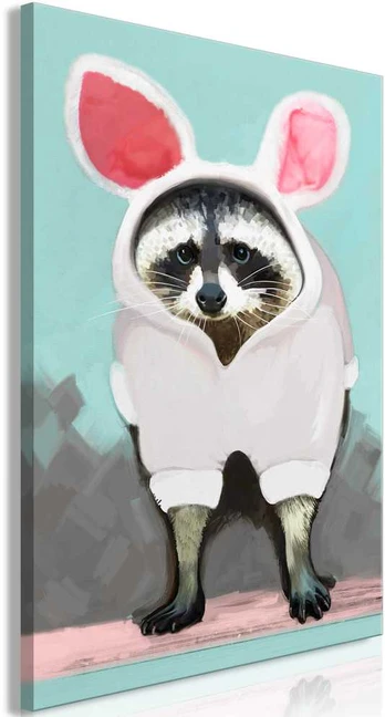 Artgeist Paveikslas - Raccoon or Hare? (1 Part) Vertical