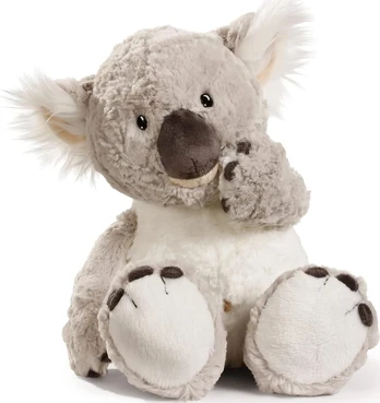 Nici Glubschis Nici Minkštas pliušinis koala 25 cm pilkas