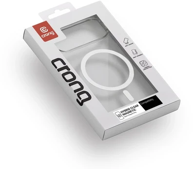 Dėklas Crong Hybrid Clear Magnetic - MagSafe Case OnePlus 15R (Clear)