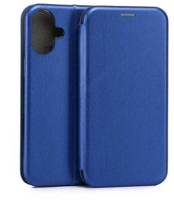 Beline Dėklas Book Magnetic iPhone 16 Plus 6.7" mėlyna/mėlynas