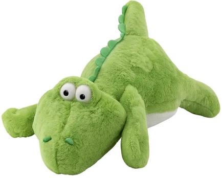 Pliušinis žaislas Krokodilas, 42 cm, šviesiai žalias