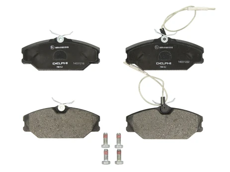 DELPHI LP0788 Brake pad set