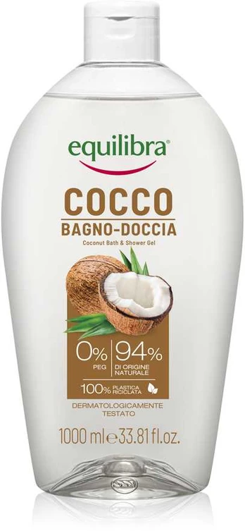 Equilibra COCONUT vonios ir dušo želė 1 l
